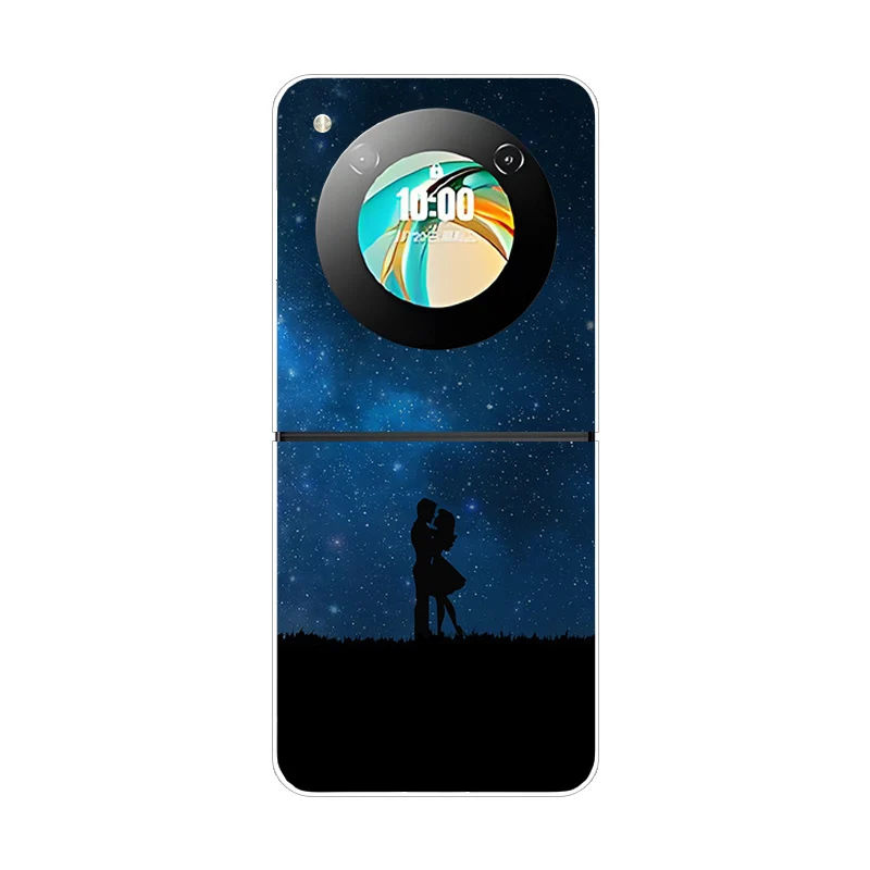 Stylish Animal Pattern Protective Transparent Phone Case - Hard Shell Cover