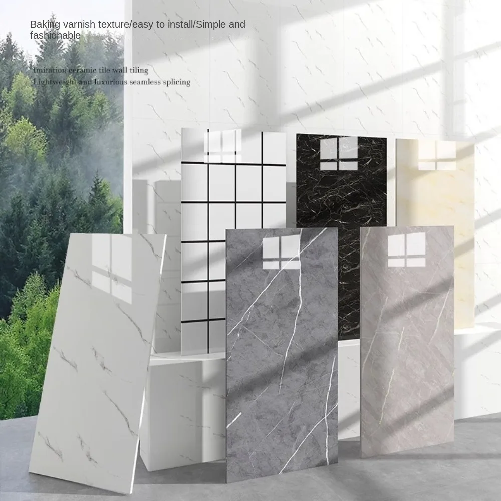 Self-adhesive Marble Tiles Sticker Waterproof 30cmx60cm Tiles Floor Wall Stickers 10x wall stickers floor stickers