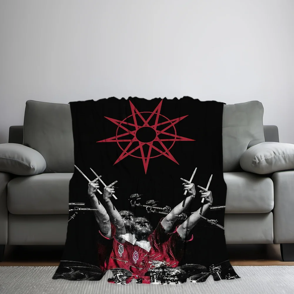Band S-Slipknot cool Blanket Skin friendly comfort warm soft plush blanket suitable sofa living room office bedroom 3