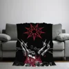 Band S-Slipknot cool Blanket Skin friendly comfort warm soft plush blanket suitable sofa living room office bedroom 3