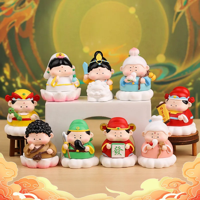 مجسمات أنيمي صندوق عشوائي راتنج