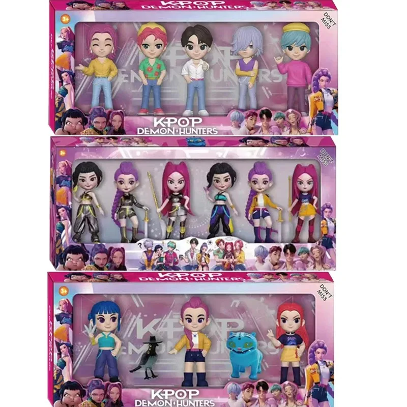 KPOP Demon Hunters Figurines - Collection Complète de Personnages