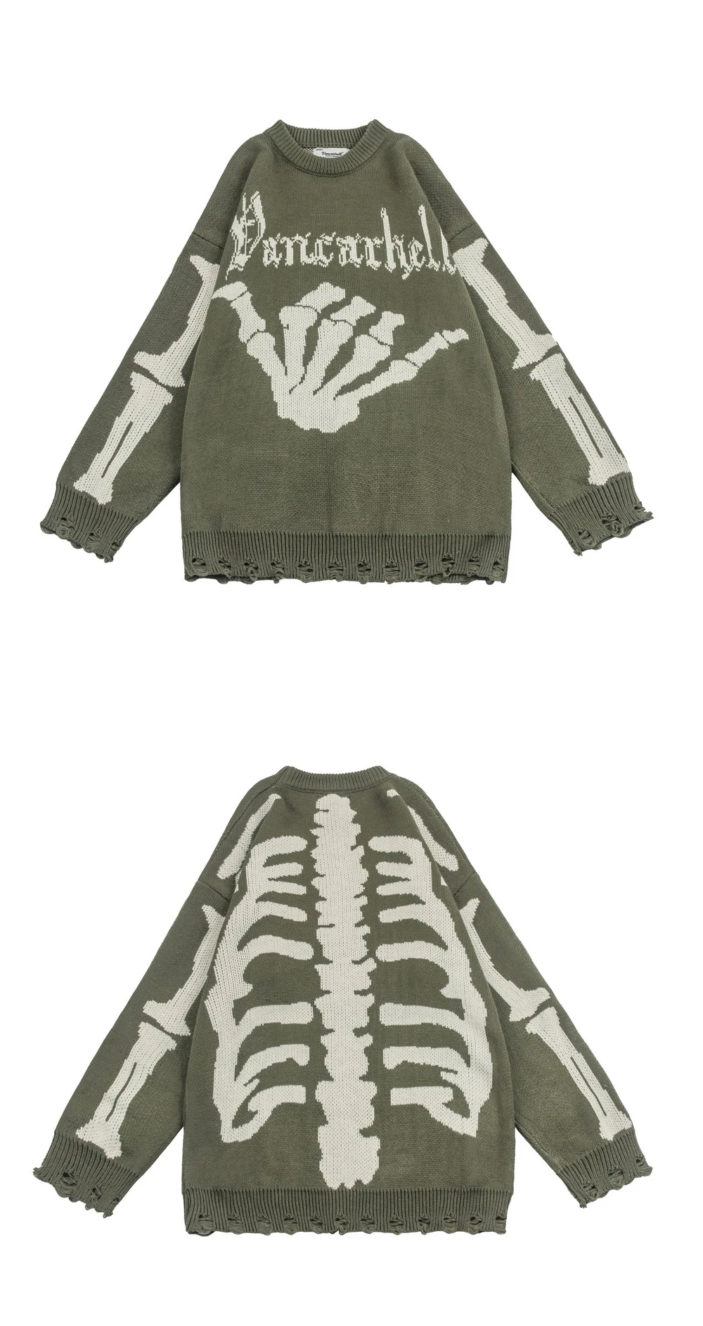 Harajuku Fashion Knitted Sweater