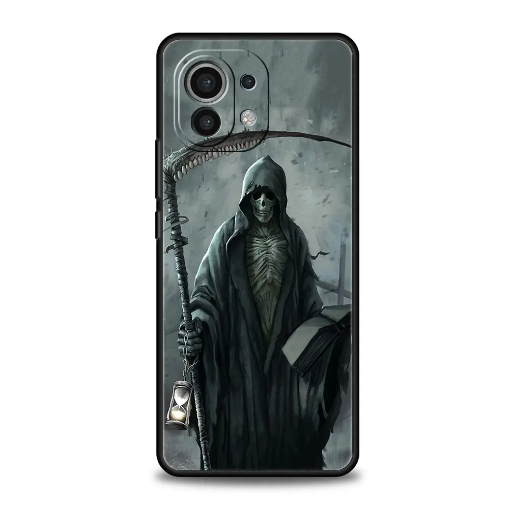 Grim Reaper Skull Skeleton Phone Case Cover