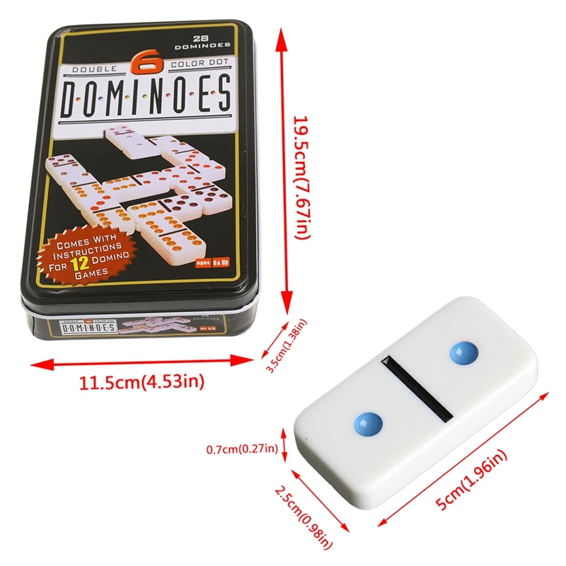 Classic Domino Blocks Jogo de Tabuleiro com Caixa De Madeira Para Crianças,  Brinquedo De Entretenimento, Presente De Festa Recreativa, 1 Conjunto -  AliExpress