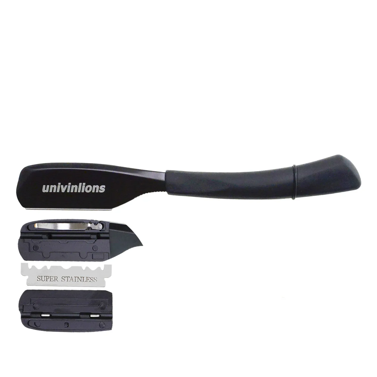 Spring Inside Single Dural Edge Blades De Razor Straight Razor Stick Uomo Donna Barbiere Coltello Da Barba Barba Viso Ascellare Corpo