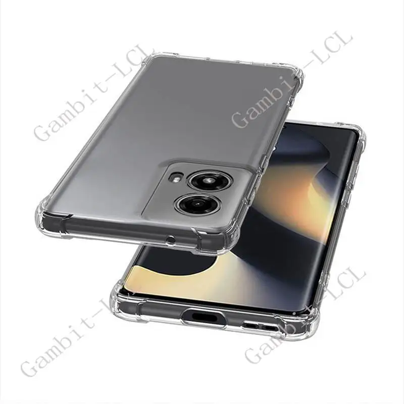Enhanced Shockproof Silicone TPU Back Cover - Anti-Falling Protection Case for Motorola Moto G85 S50 Neo