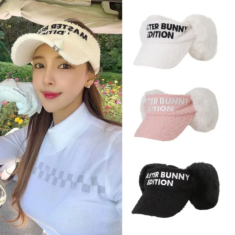 Golf Earmuff Cap Golf Accessories Winter Golf Hat Golf Cap Winter