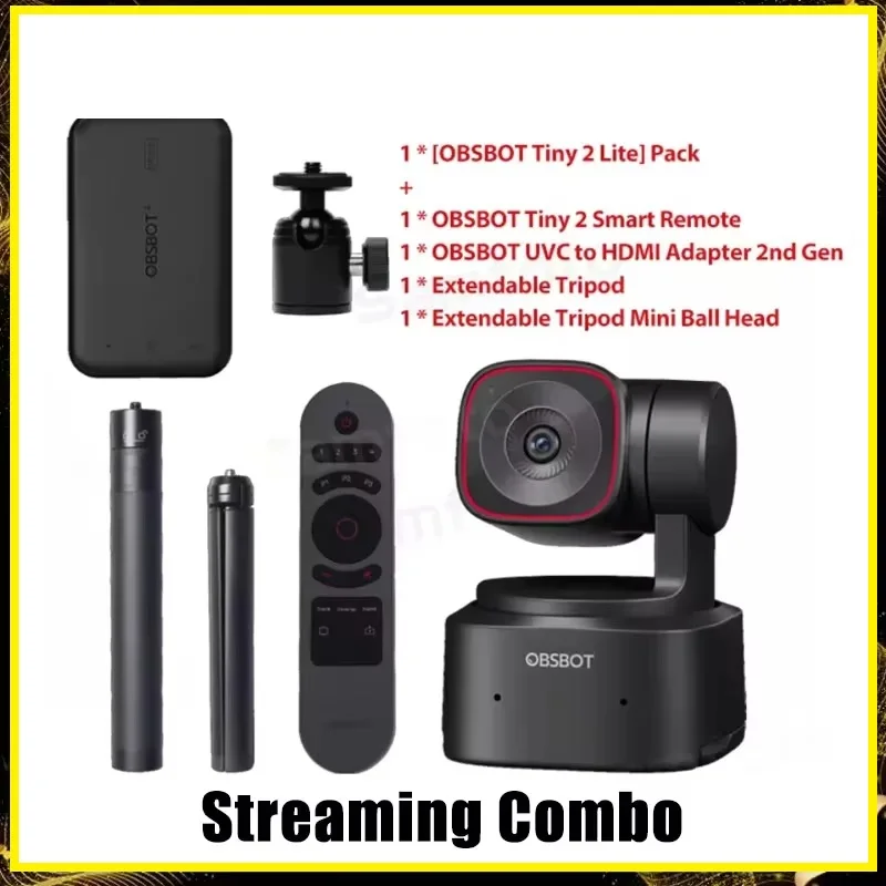 OBSBOT TINY 2 Lite ・Smart Remote 2 リモコン OBSBOT Store - OBSBOT Tiny Smart Remote 2