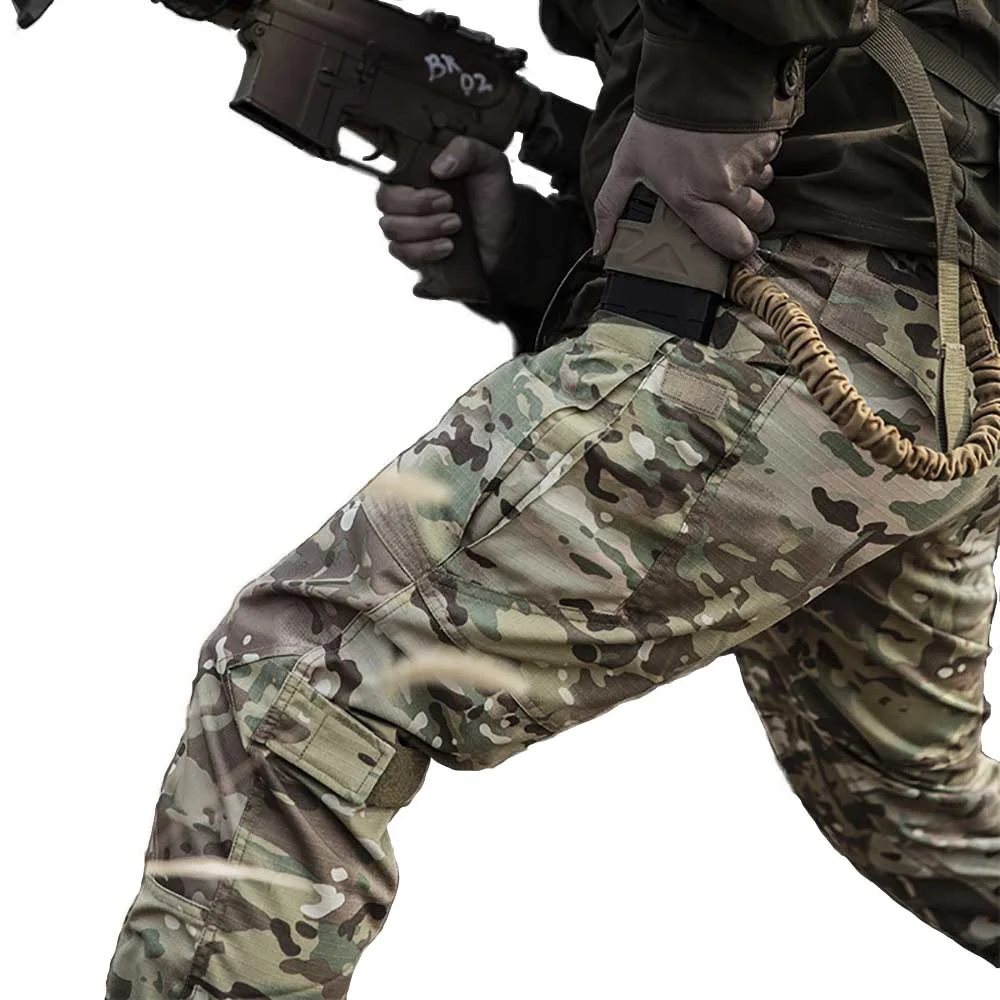 

Military Army Style Tactical Cargo Pants Men Casual Slim Regular FIt Pockets Trousers Straight Streetwear Joggers Male Clothing