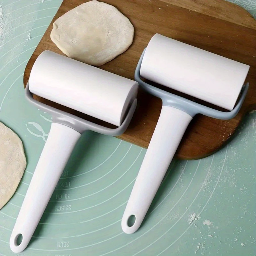 1PC hand-held roller with handle rolling pin household baking rectangular roller press noodles dumpling skin kitchen tools Kitchen 1PC hand-held roller with handle rolling pin household baking rectangular roller press noodles dumpling skin kitchen tools Kitchen