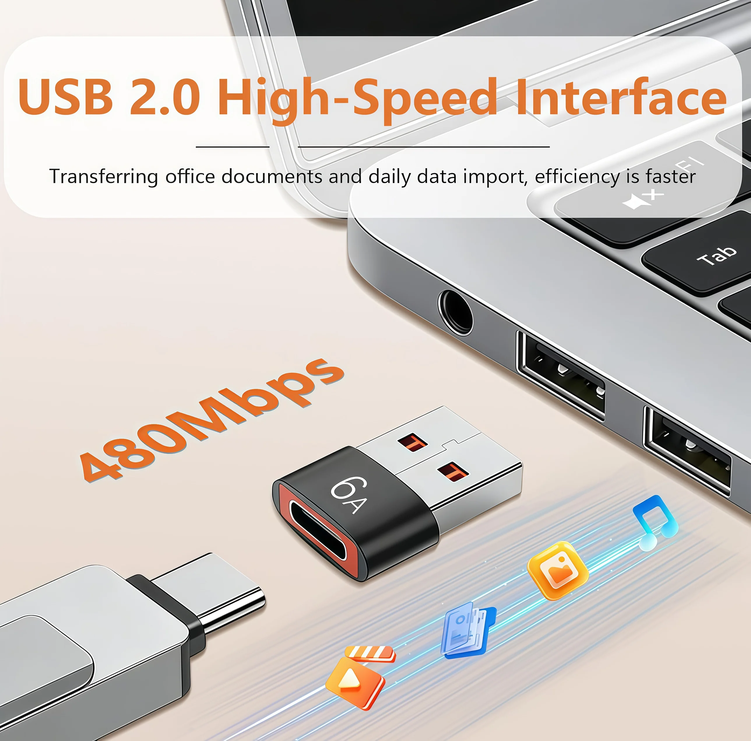12A 타입 C to USB3.0 OTG 어댑터 USB 암-타입 C 수 컨버터 고속 충전 USB C 어댑터