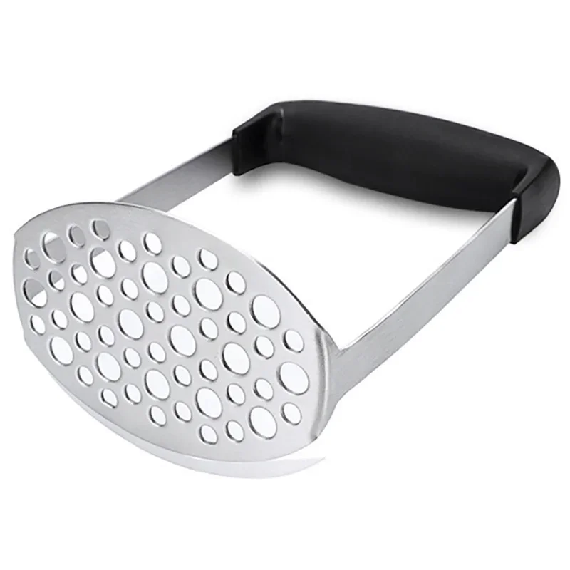 Stainless Steel Potato Pusher Pressed Potato Masher Ricer Puree Fruit Juice Maker Smooth Mashed Potatoes Crusher Kitchen Gadget