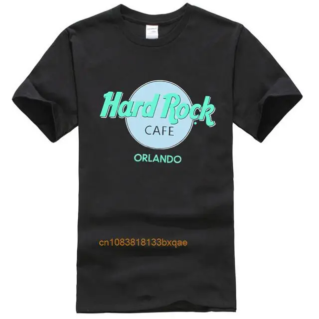 T-Shirt Vintage Hard Rock Cafe Orlando Taglia Uomo Medium Black