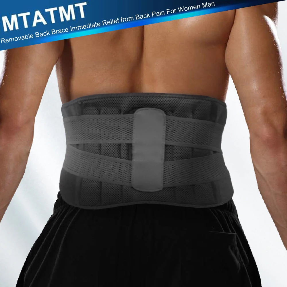 MTATMT Waist Trainer Corset Belts Removable Ortopedicas Waist Back