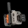HJT 8W High Power Walkie Talkie 5km Two Way Radio One-key Frequency Matching Type C Walkie-talkie For Hunting Camping Trip 5