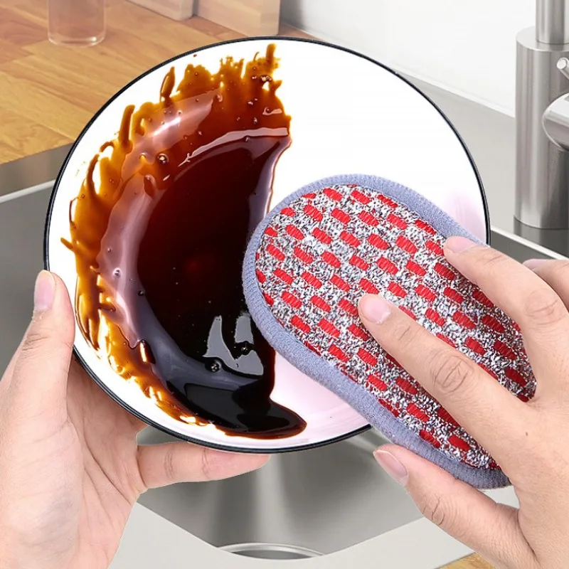 Premium Double-Sided Multi-Purpose Scrub Sponge for Kitchen and Household Cleaning