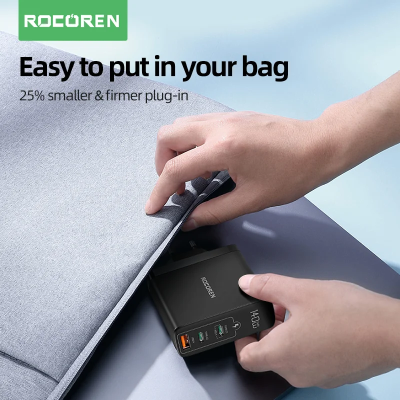 Rocoren 200W Loại USB C Sạc 8 Trong 1 USB Bộ Sạc để Bàn Pd QC Nhanh Chong Sac Sac Sac Nhanh Chong 8 Cong Sac Cho Iphone 15 14 13 I2513915841