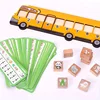 Wooden Animal Bus Puzzle Toy Kids Math Educational Animal Block Number Matching Game Montessori Toddlers Learning Teaching Aids 1
