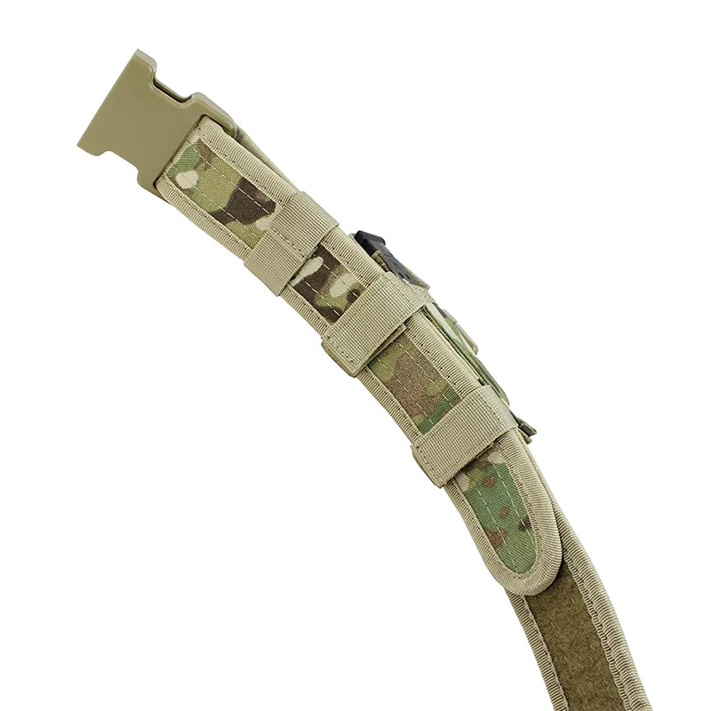 Outdoor Tactical Military Training Belt Service Duty Combat Training Function Waist Protection Assembly Belt