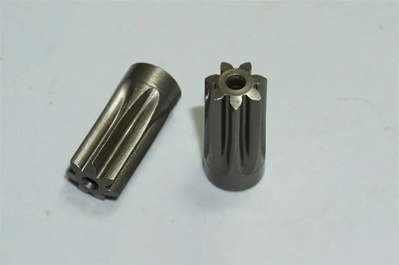 1PC 스틸 금속 7 치아 기어 3.17mm 샤프트 RS-550 전기 스크루 드라이버 드릴 도구 모터 기어