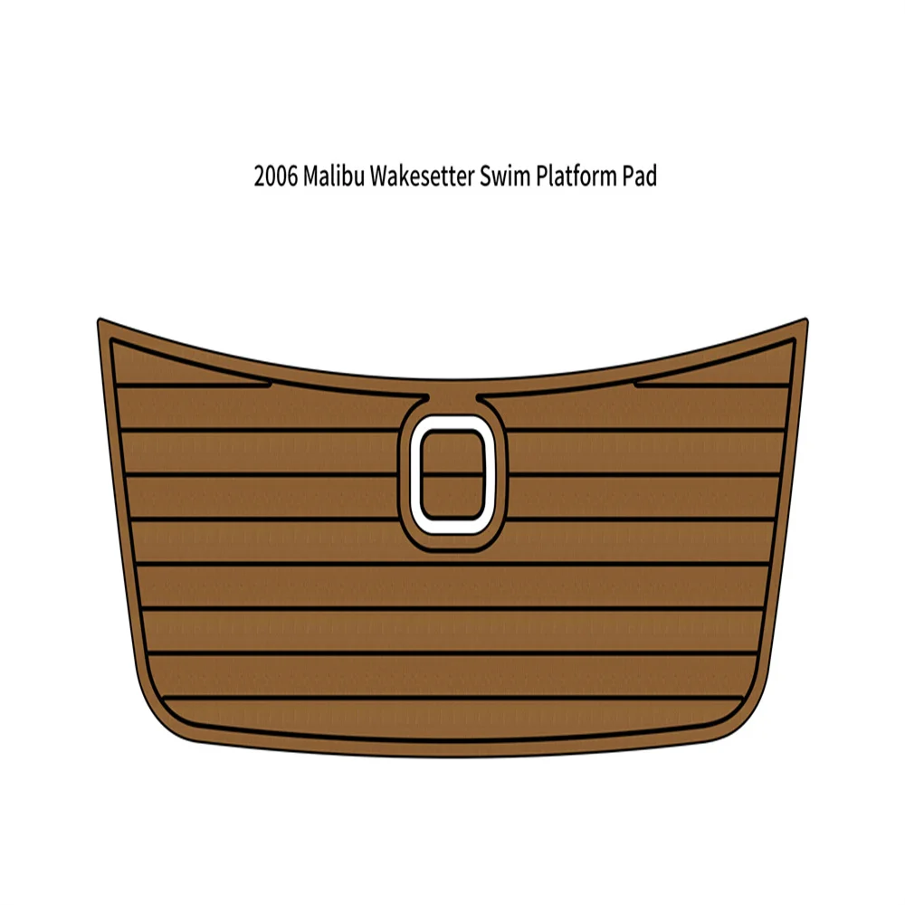 

Quality 2006 Malibu Wakesetter Swim Platform Step Pad Boat EVA Foam Teak Deck Floor Mat