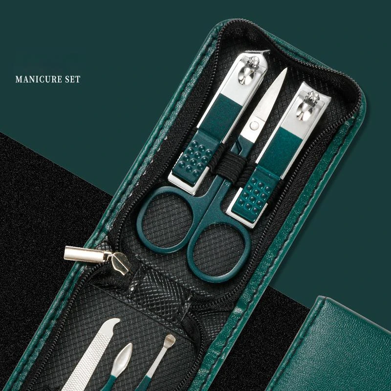 

Nail Scissors Set Household High End Mens And Womens Special Nail Clippers Manicure Beauty Tools 6 Piece Portable Household