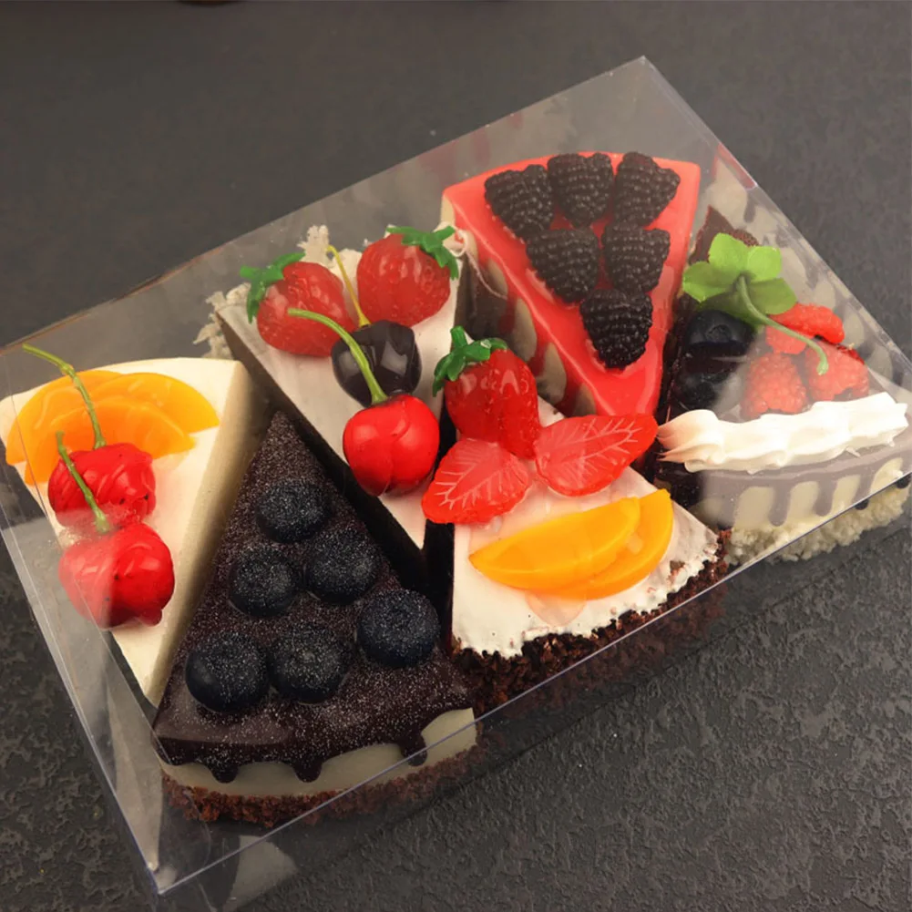 Artificial Fruit Cakes Dessert Fake Food Bread Simulation Cake Wedding Decortion Dining Courtyard Desktop Cake Model Decoration