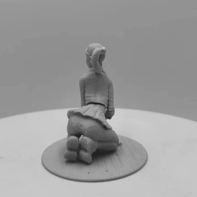 Anime garage kit 1/24 scala 42mm resina figura modello Kit GK bellezza statua in miniatura giocattoli non assemblati e non dipinti Diorama fai da te - immagine 5