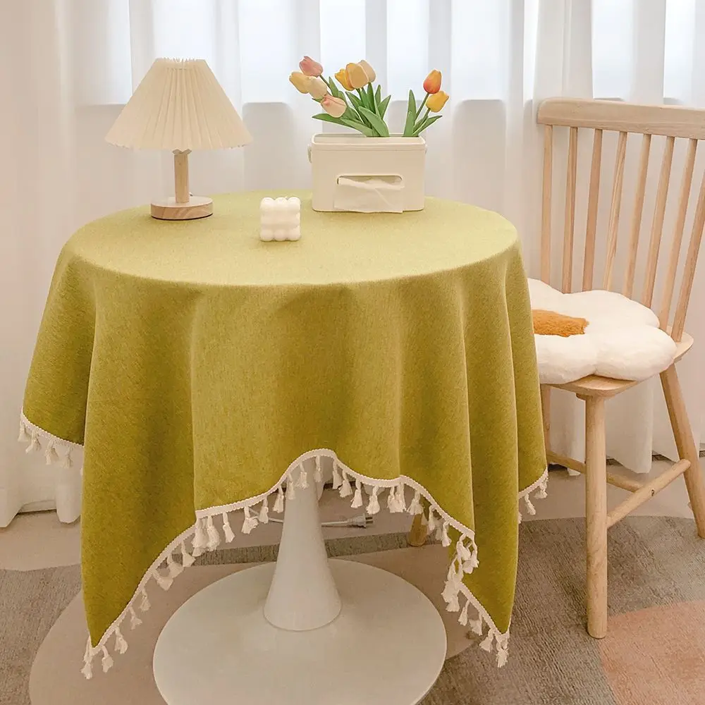 

1380678 Wind table cloth home tea table cloth cotton linen rectangular simple table cloth table mat