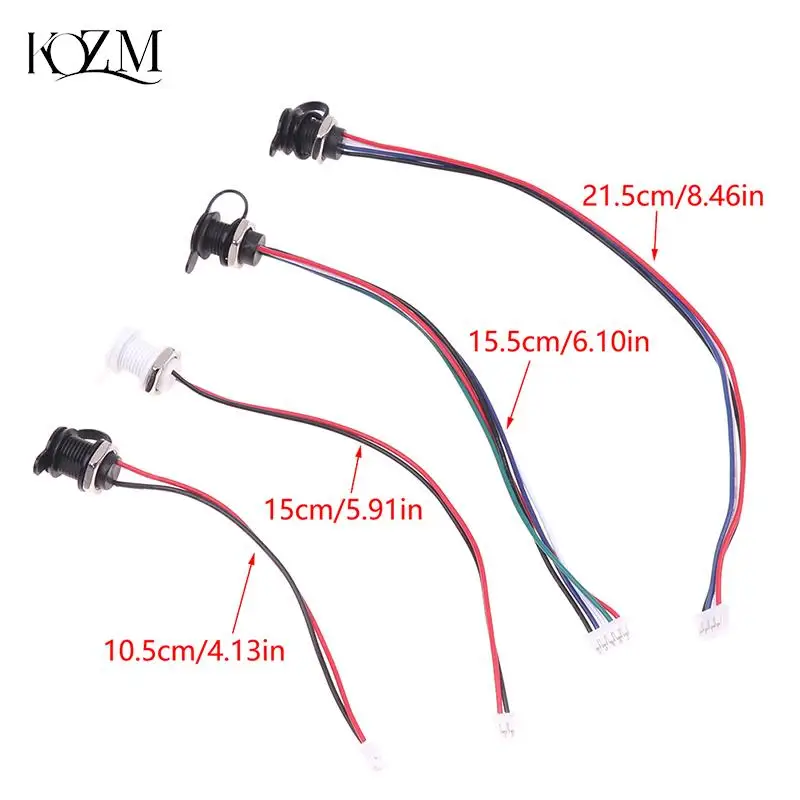 

USB-C 2/4/5Pin High Current Charging Socket With PH2.0 Nut Snap Lock Plate USB TYPE-C Female Waterproof Female Connector Jack