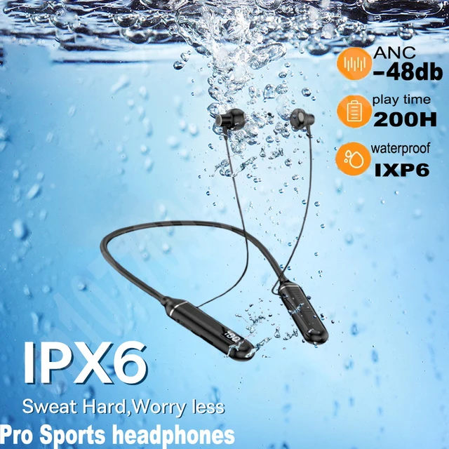 Pro Sports Magnetic Bluetooth Headphones In-ear Neck Strap Headphones 9D Surround Sound Music Headphones With Microphone 2025 1 Pro Sports Magnetic Bluetooth Headphones In-ear Neck Strap Headphones 9D Surround Sound Music Headphones With Microphone 2025 1