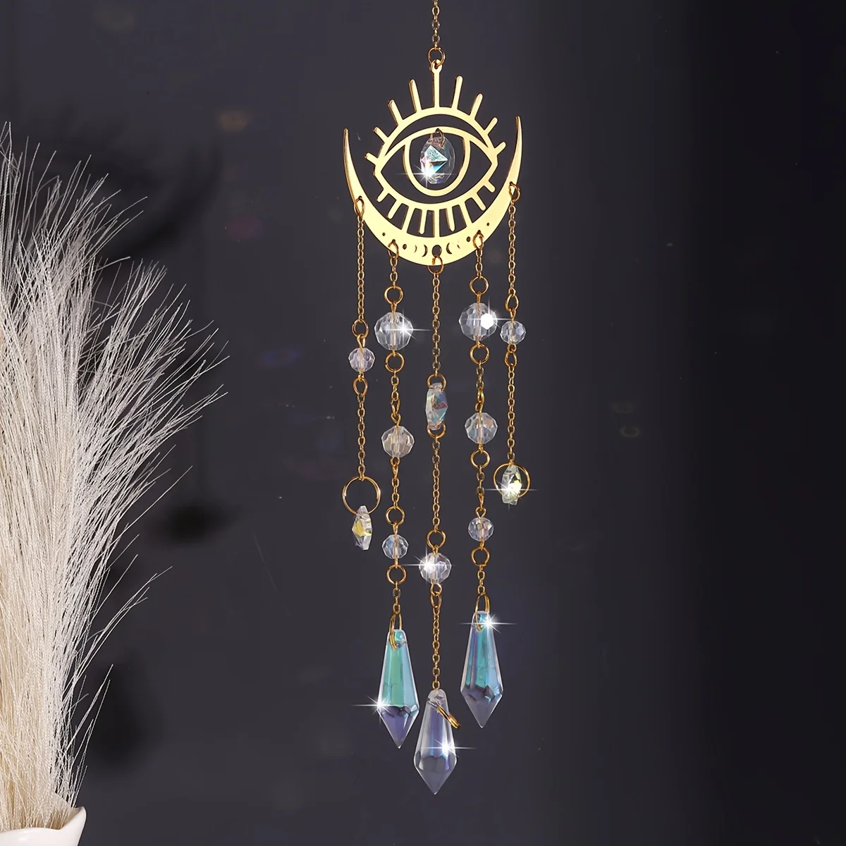 Sun Catcher Crystal Pendant 1pc Outdoor Garden Hanging Decoration