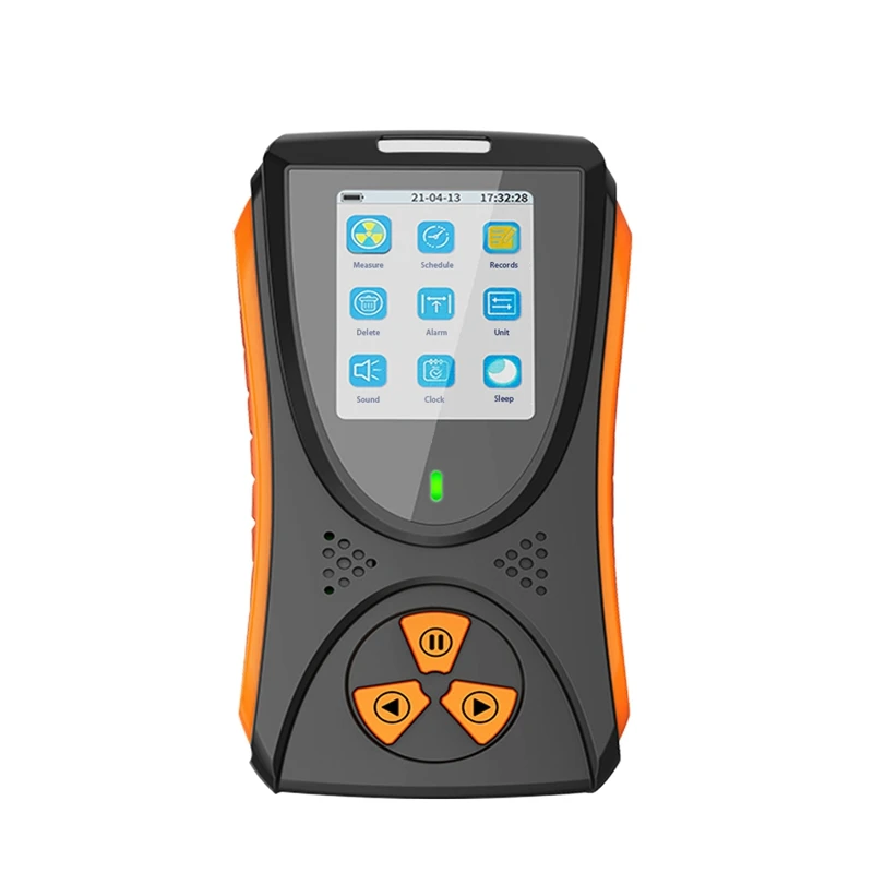 Geiger Counter Nuclear Radiation Detector Personal Dose Monitor X-ray Beta Gamma Alarm Device Radioactive Tester Marble Tools