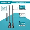 Libraton 8PCS Magnetic Nut Driver Set Metric Long Nut Drivers Impact Drill Long Shank Nut Driver Bits Hex Shank Long Power Bits 3