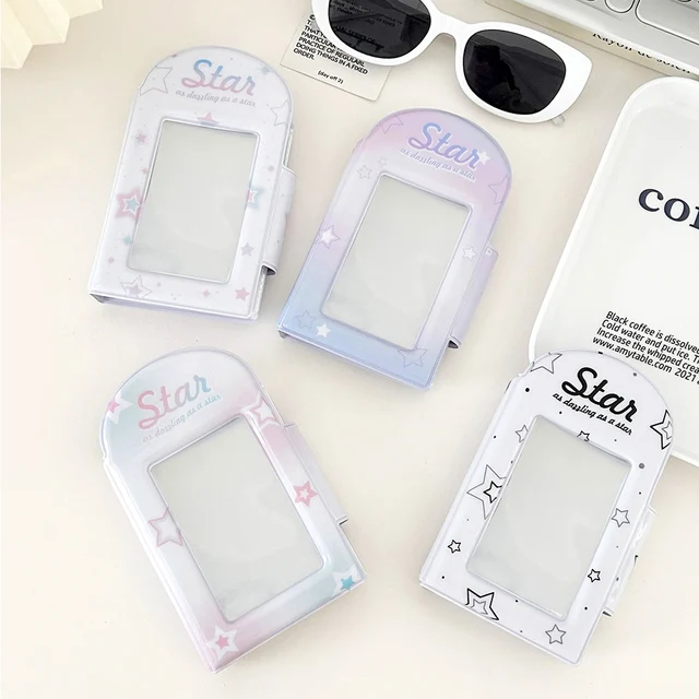 Ins Star Series 3 Hüvelykes Képeslapok Album Dupla Oldalú Tároló Kártya Táska Kpop Idol Card Szervező Photocard Holder Collection Book - Image 2