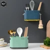 1PCS Simple Fashion Kitchen Storage Rack Fork Chopsticks Spoon Organizer Bracket Multifunction Kitchen Cutlery Drainer Holder 1