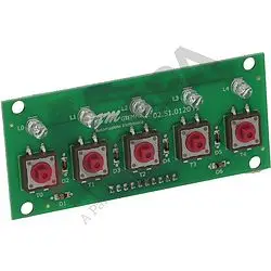 

TOUCH PAD ASSEMBLY 5 BUTTONS PUSE BUTTON PANEL 18371131 Astoria-Cma