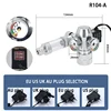 AC100-240V Aquarium CO2 Regulator Electromagnetic Valve Bubble Counter CO2 Control System Fish Tank CO2 Pressure Reducing Valve 3
