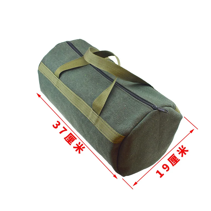 1pcs! Durable Thicker Canvas Tool Pouch for Electrical Tool Storage Organizer Portable Instrument Case Tote Bag 3