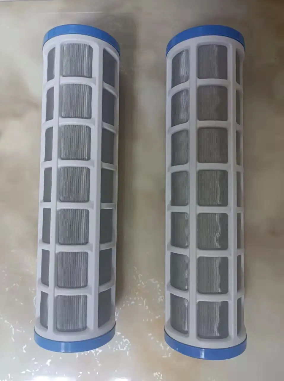 Pré-filtro de do Cartucho do Filtro da Rede de Arame de 10 Polegadas para a Prevenção da Escala para o Purificador de Água Aço Inoxidável