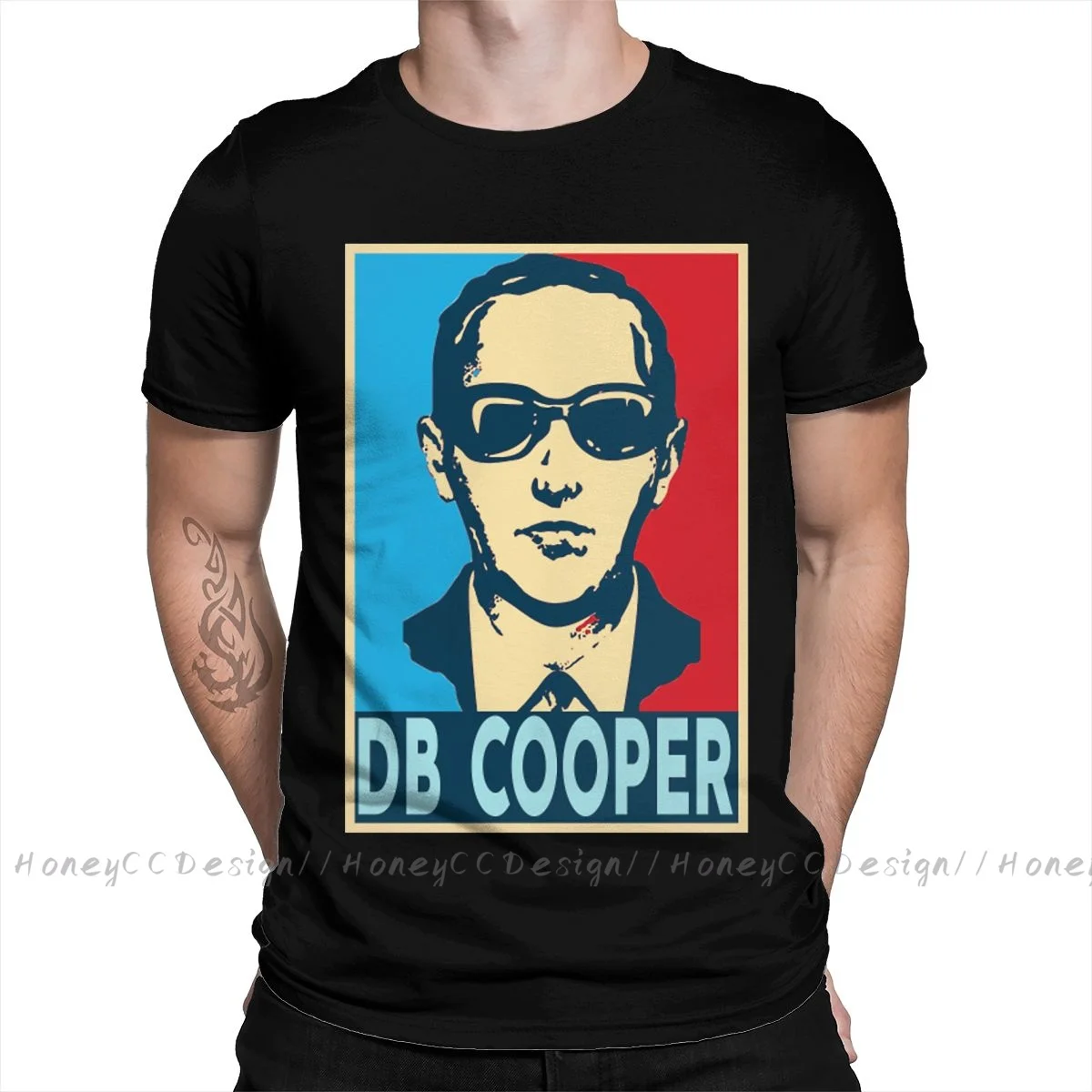 

DB Cooper New Arrival T-Shirt Classic Shirt Crewneck Cotton Men TShirt For Adults Plus Size