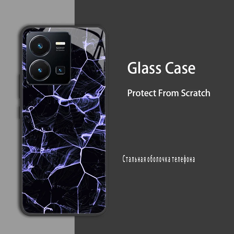 Enhanced Protective Tempered Glass Bumper Case Cover