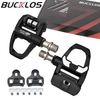 Bucklos for KEO Road Pedals Clip Speed Self-locking Bicycle Pedals Carbon Fiber/Titanium for LOOK KEO Bike Pedal Cycling Parts 1