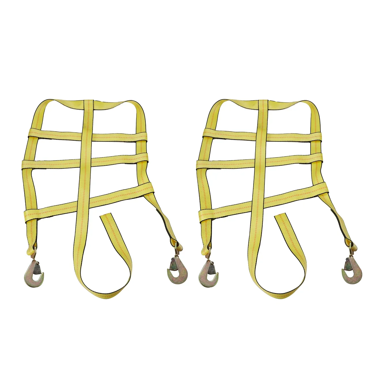 2Pcs 15-20 inch Car Tire Tow Dolly Straps Basket Fixing Lashing Strap For Motorbike Tension Belt Transport Fastening Chains