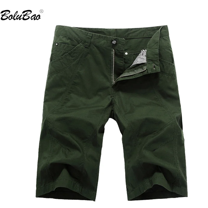 

BOLUBAO 2023 Casual Shorts Men's Spring Summer New Products Pure Cotton Slim-Fit Overalls High-Quality Design Hot Shorts Men