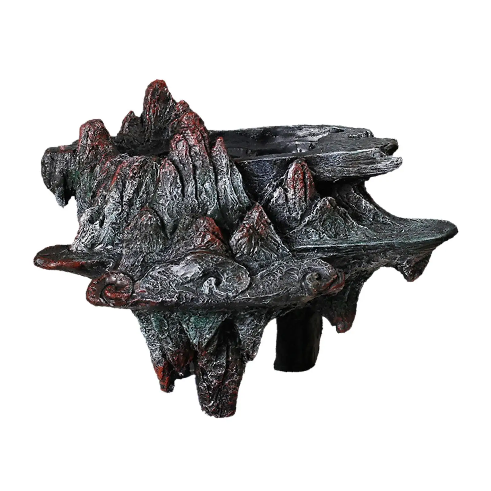 

Resin Rockery Bonsai Art Pot Flowerpot Balcony Ornament for Dining Table