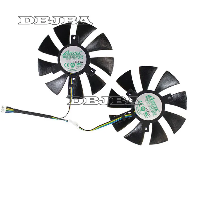 

Вентилятор для Zotac GTX1070 MINI ZT-P10700K-10M GA91S2H 40 мм 87 мм охлаждающий вентилятор для графической карты