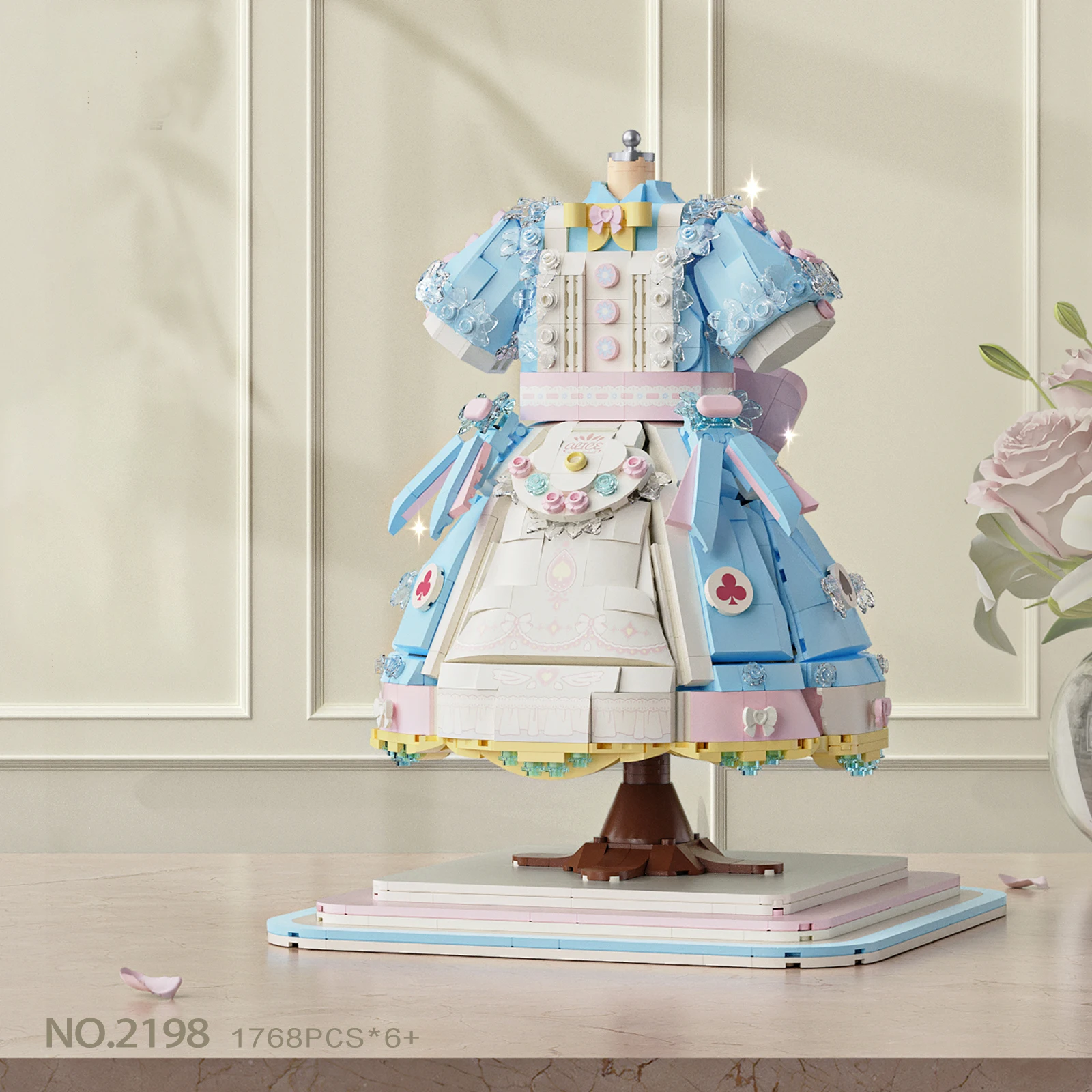 DIY Princess Skirt Building Blocks Toy for Kids