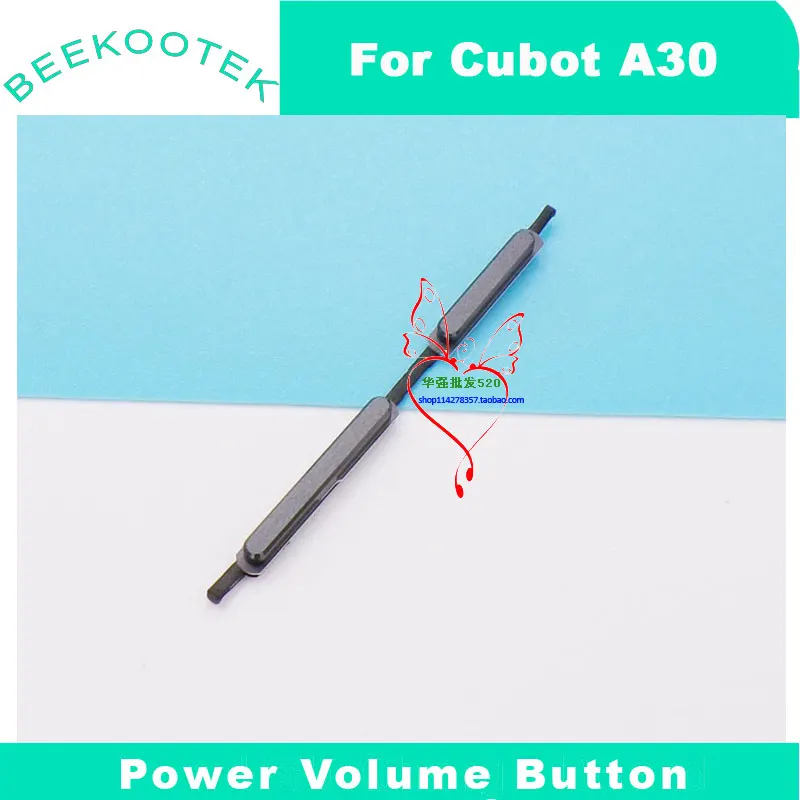 새로운 오리지널 Cubot A30 전원 볼륨 버튼 측면 키 버튼 휴대폰 제어 버튼 키 Cubot A30 스마트폰용